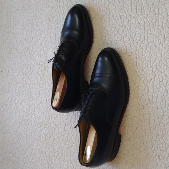【JOHNSTON&MURPHY】ARISTOCRAFT サイズ8　ブラック Johnston & Murphy Crown Aristocraft USA Made Black Leather